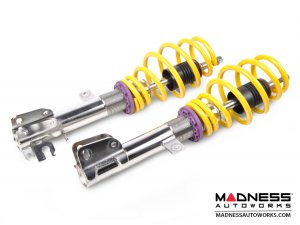 FIAT 500 Coilover Kit by KW - Variant 1 Inox-line 